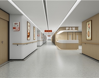 现代病房护士站