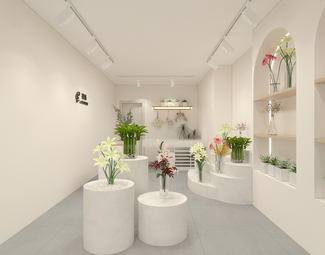 现代花店