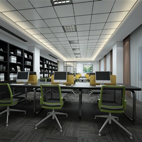 现代 公共办公区 办公室