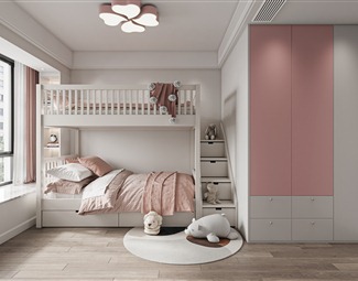 现代双人女孩房