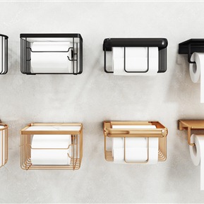 轻奢 纸巾盒 金属纸巾盒