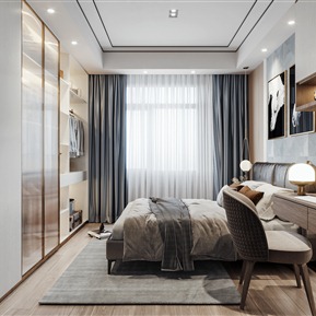 轻奢 卧室