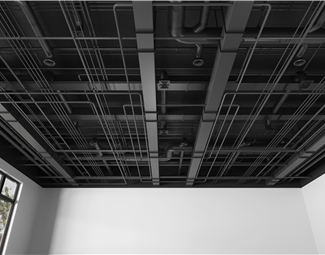 工业LOFT 管道 管道裸顶