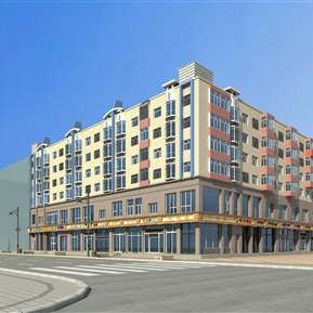 欧式 住宅楼 商服住宅牌匾整治