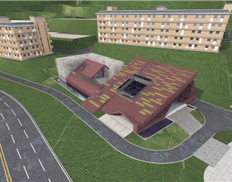 现代自然博物馆建筑
