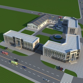 现代 办公楼 公寓