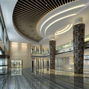 现代 大厅 办公楼大厅
