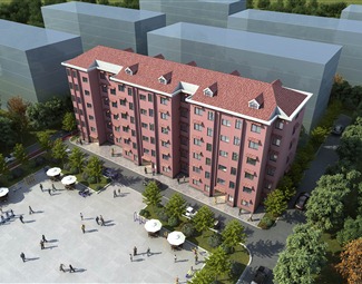 现代 住宅楼