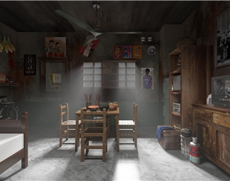 工业LOFT恐怖场景