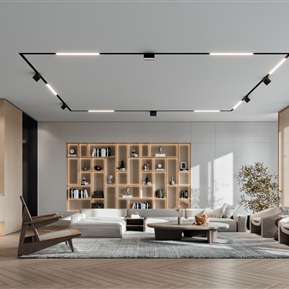 现代 接待区 会所接待区