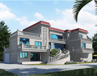 欧式户外建筑