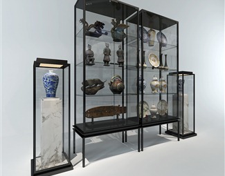 现代 展示柜