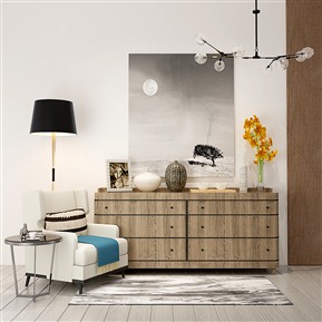 现代 电视柜 电视柜单人椅组合