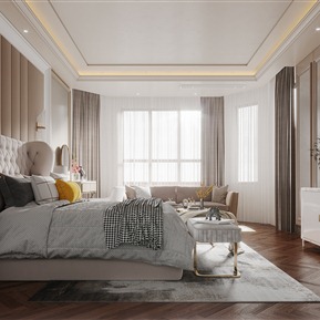 轻奢 卧室