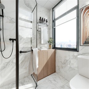 现代 卫生间 卫生间浴室全景