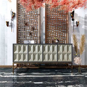 轻奢 电视柜 端景柜