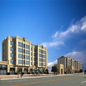 欧式 住宅楼 住宅商业