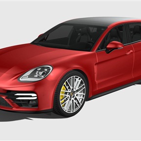 现代 汽车  保时捷帕拉梅拉款跑车