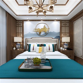 新中式 卧室