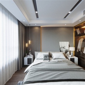 现代 卧室