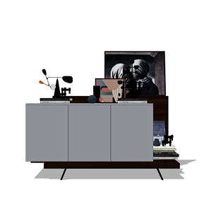 现代 边柜 意式极简边柜