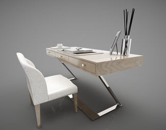 现代时尚书桌椅