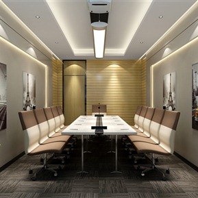 现代 会议室 小型会议室