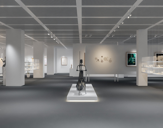 现代 展厅 珠宝展厅