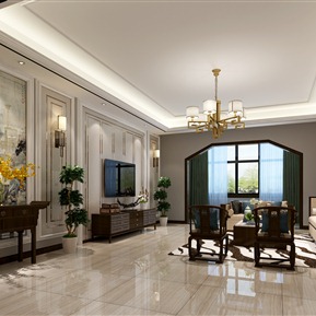 新中式 客厅