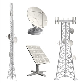 现代 雷达 雷达信号塔铁塔