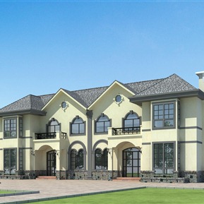 欧式 双拼别墅 别墅