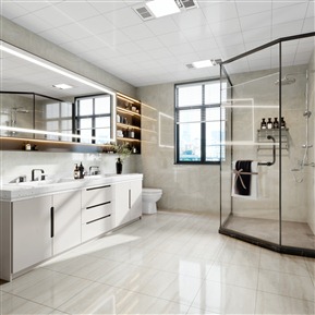 轻奢 卫生间 浴室