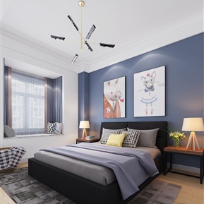 现代 卧室