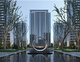 现代 住宅区 住宅