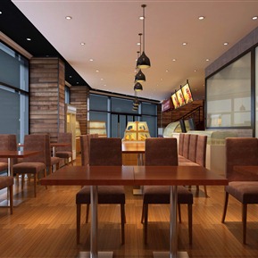 现代 蛋糕店 美拉美来咖啡牛排西点店