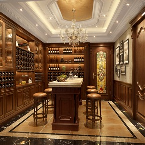 美式 品酒区 酒吧区