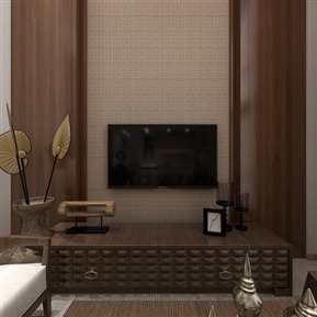 东南亚 复式客厅 公寓全景全景