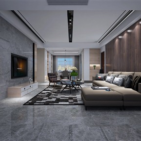 现代 客餐厅 简约