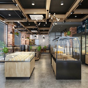工业LOFT 面包店
