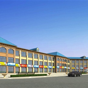 欧式 商业楼 幼儿园