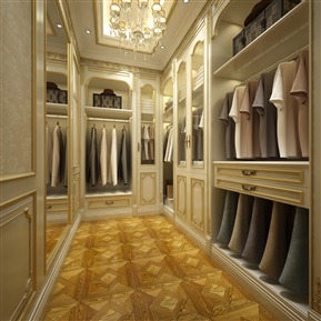 轻奢 衣帽间