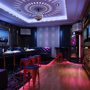 简欧 KTV 包厢