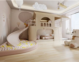 现代儿童房家具