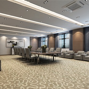 新中式 会议室 会客厅