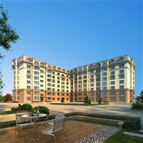 欧式 住宅区 小区住宅