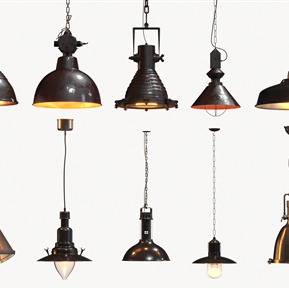 工业LOFT 吊灯 吊灯二