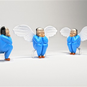 现代 雕像 金三胖人物雕塑