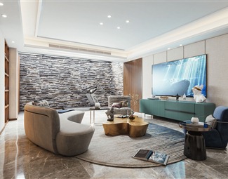 现代 影音室 地下室影音室