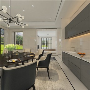 新中式 餐厅 客餐厅