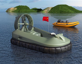 现代充气皮艇船